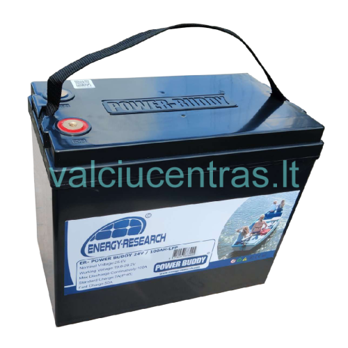 ENERGY RESEARCH POWER BUDDY LITHIUM ACCU 24V/100AH akumuliatorius ENERGY RESEARCH POWER BUDDY LITHIUM ACCU 24V/100AH akumuliatorius